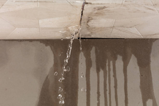 Professional Burst Pipe Cleanup technician working in Auburn, NH